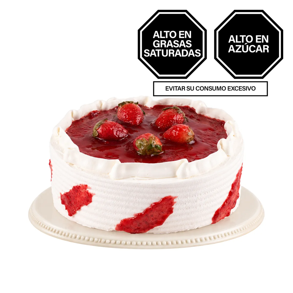 TOTTUS - Torta Tres Leches Fresa Chica