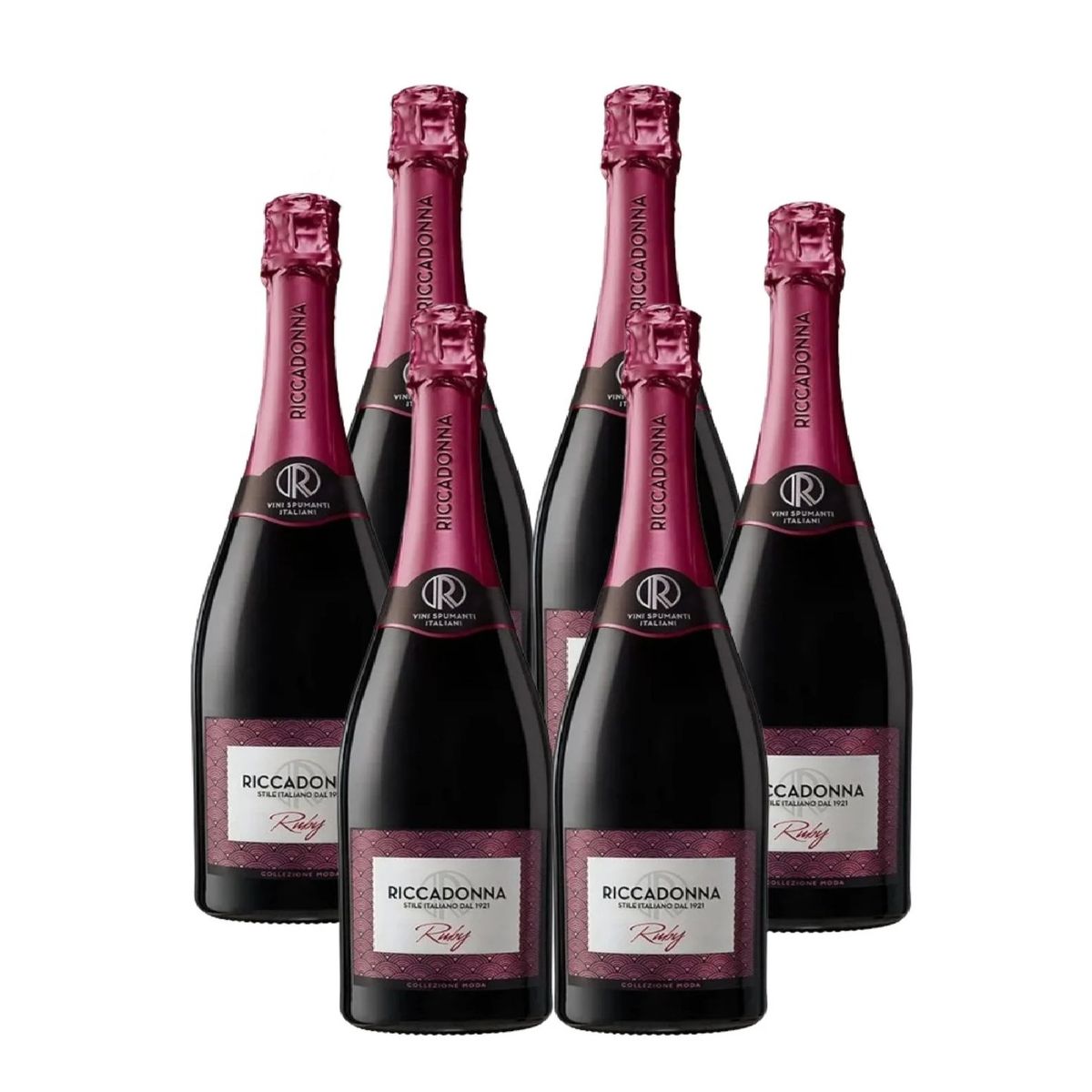 RICCADONNA - Espumante Riccadonna Ruby 6 Botellas 750 mL