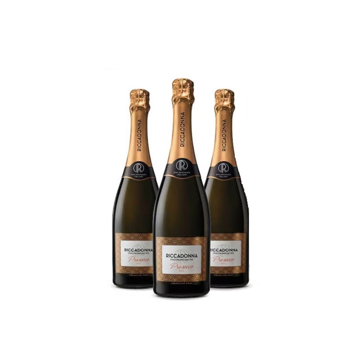 RICCADONNA - Espumante Riccadonna Prosec 3 Botellas 750 mL