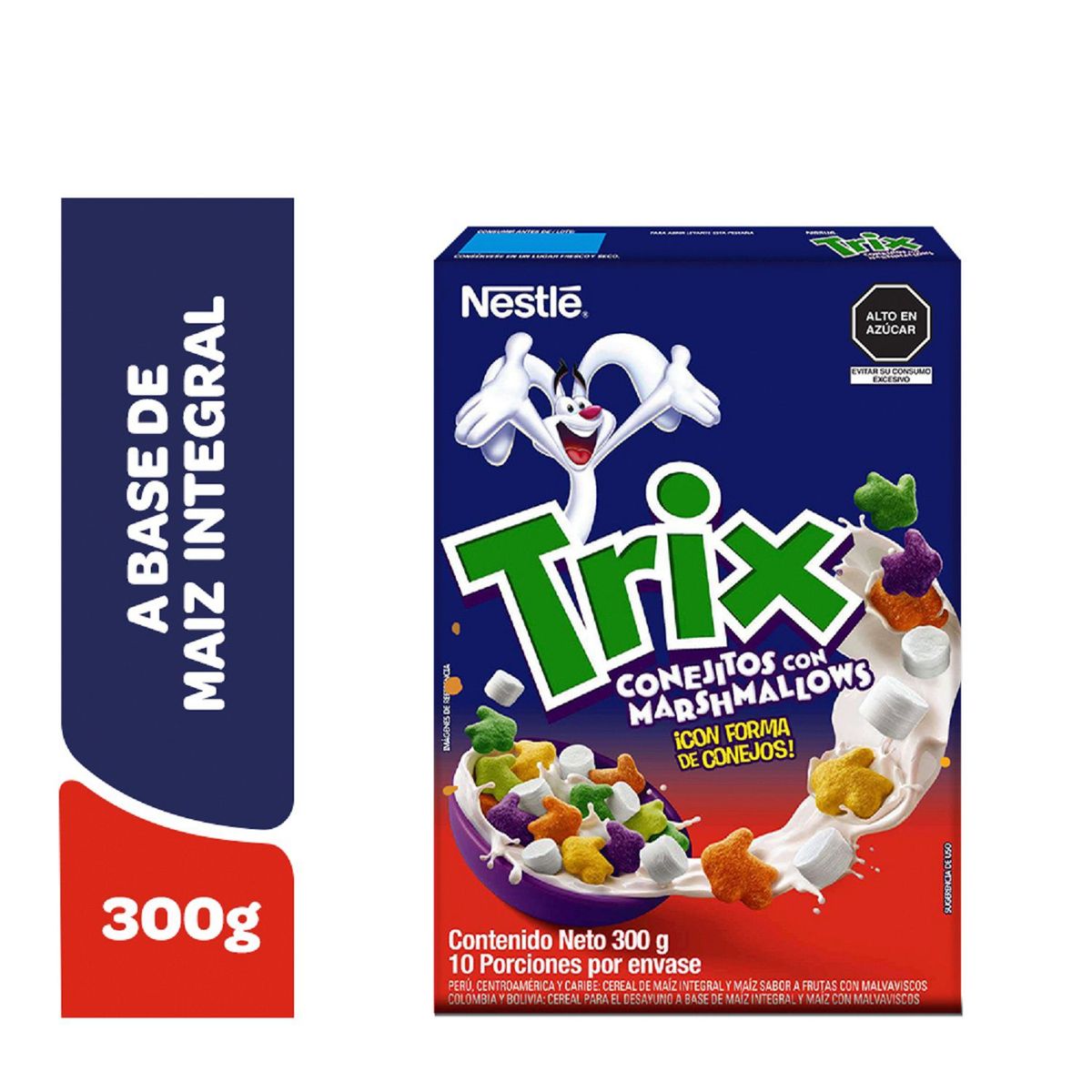 NESTLE - Cereal Trix Conejitos C/Marshmallows Caja 300 g