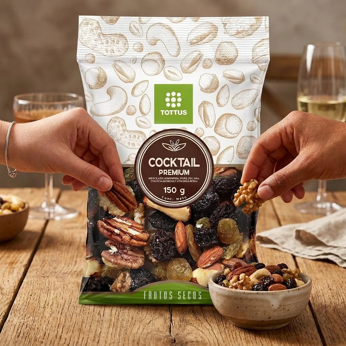 TOTTUS - Cocktail Premium Tottus Empaque 150 g