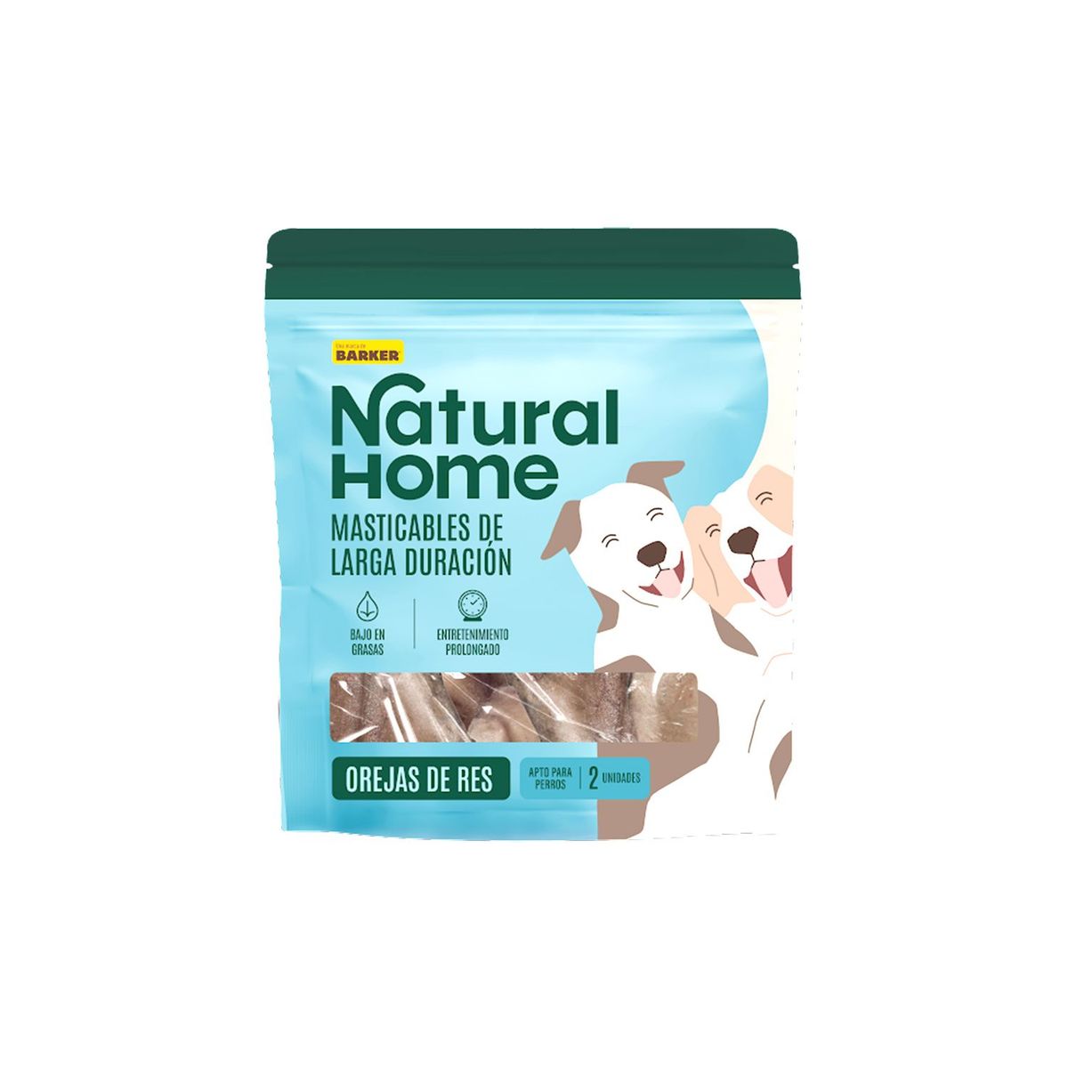 NATURAL HOME - Orejas de Res para Mascotas Natural Home Doypack 75 g