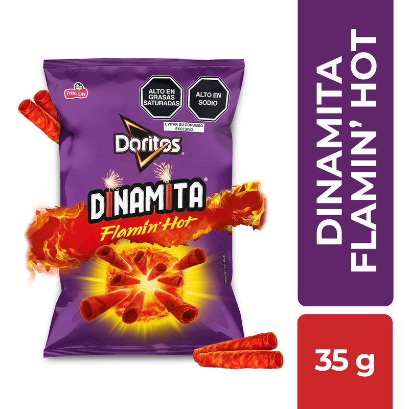 DORITOS - Doritos Dinamita Flamin Hot 35 g