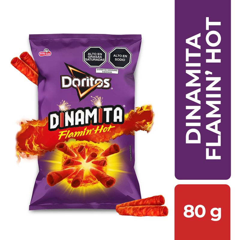 DORITOS - Doritos Dinamita Flamin Hot 80 g