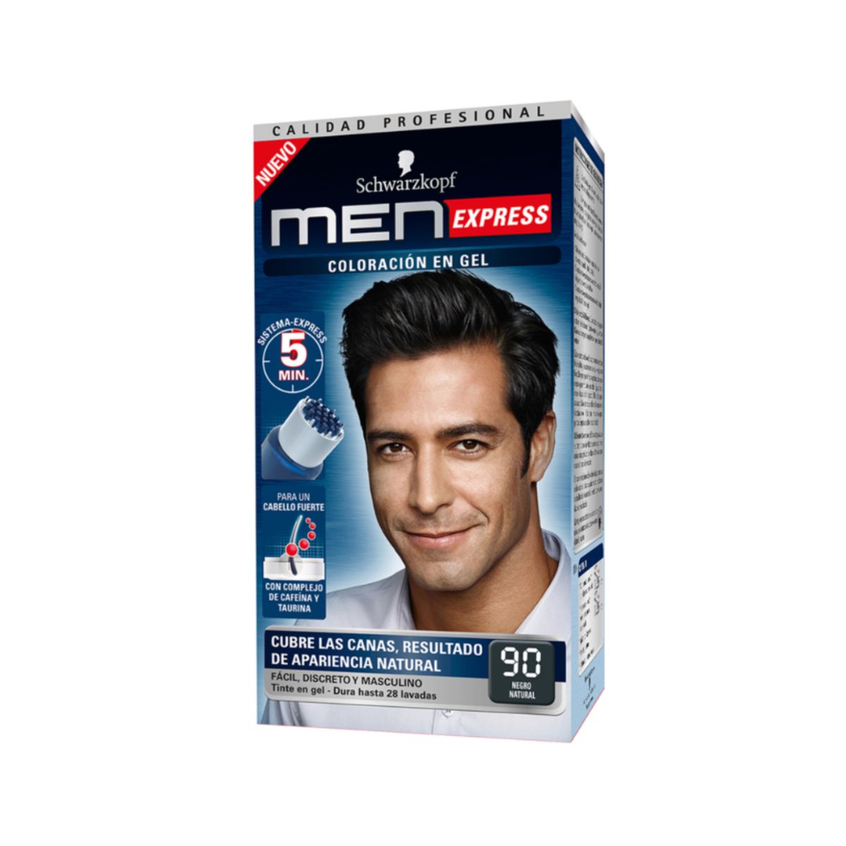 MEN EXPRESS - Tinte Men Express Tono 80 Negro Natural