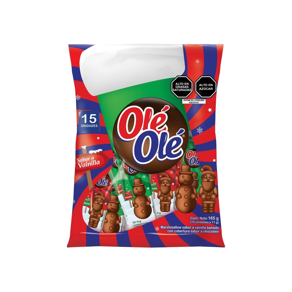 OLE OLE - Marshmallows Ole Ole Navidad Bolsa 165 g