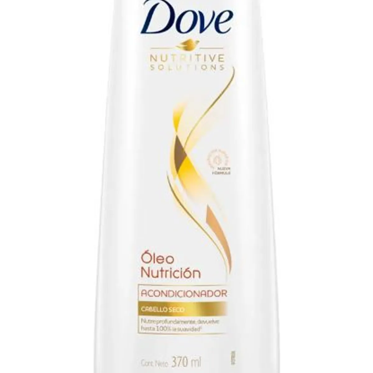 DOVE - Acondicionador Dove Óleo Nutrición Cabello Seco Botella 370 mL