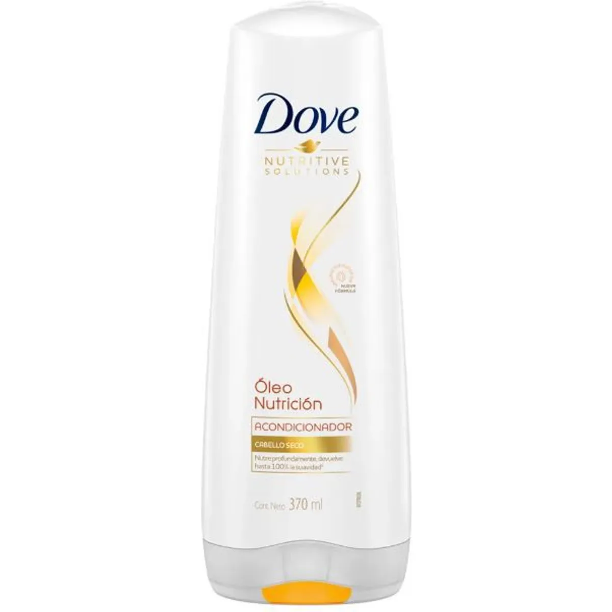 DOVE - Acondicionador Dove Óleo Nutrición Cabello Seco Botella 370 mL