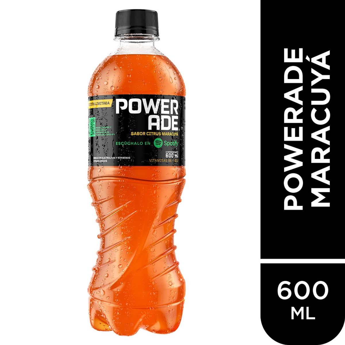 POWERADE - Bebida Rehidratante Powerade Maracuyá Botella 600 mL