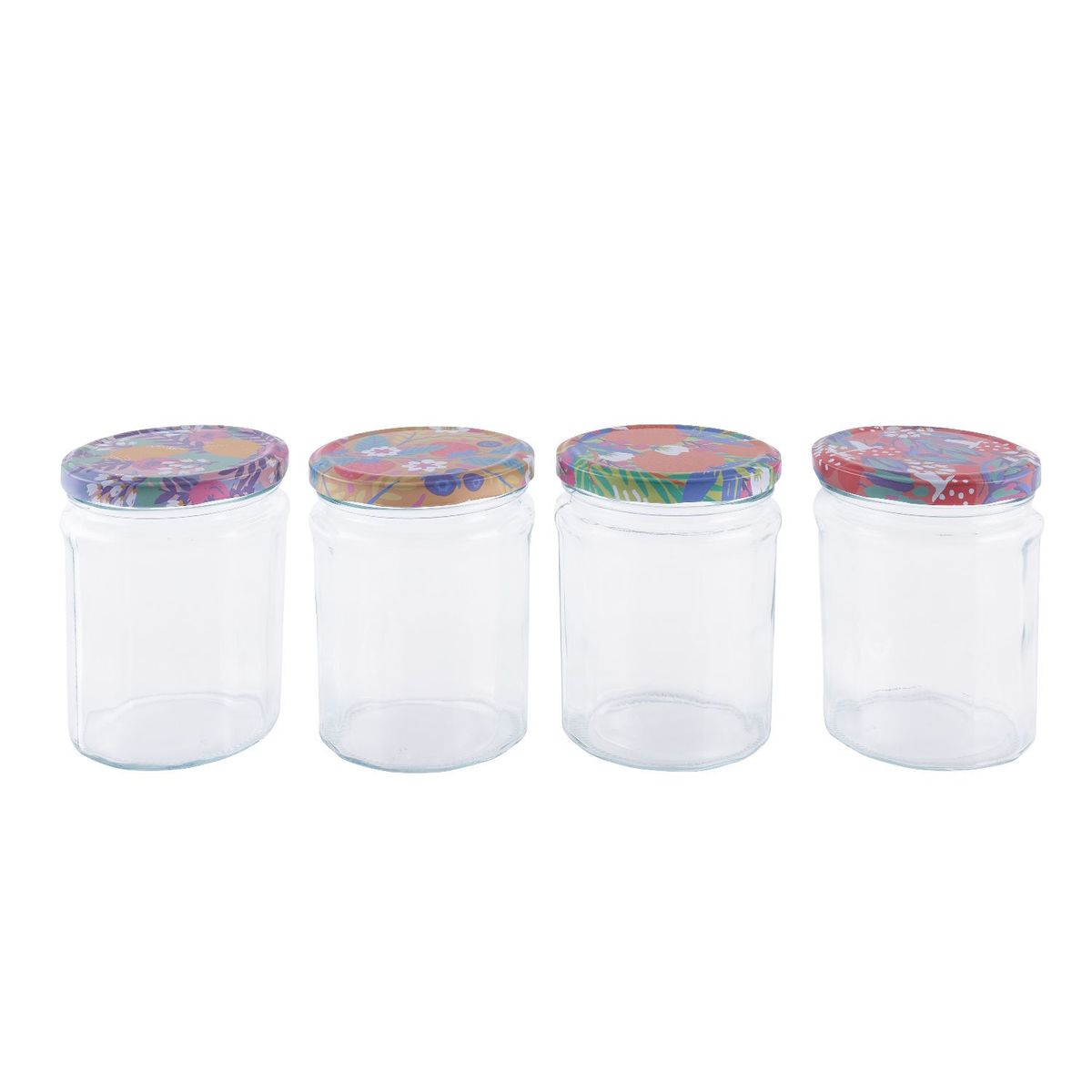 Precio Uno - Set x 4 Frasco Conservero 250mL Cuadr