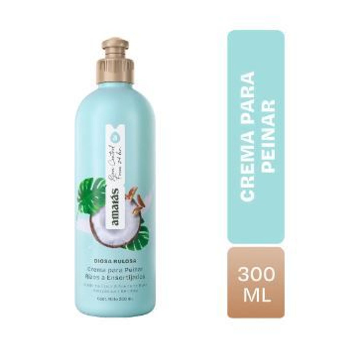 AMARAS - Crema para Peinar Amarás Diosa Rulosa Envase 300 mL