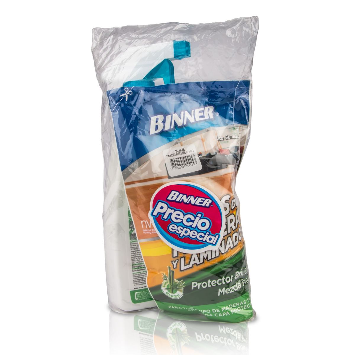 BINNER - Pack Binner Protector Brillador Mezcla Precisa + Doypack Bambú