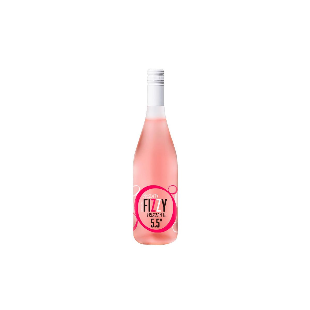 FIZZY - Espumante Fizzy Pink Moscato Botella 750 mL