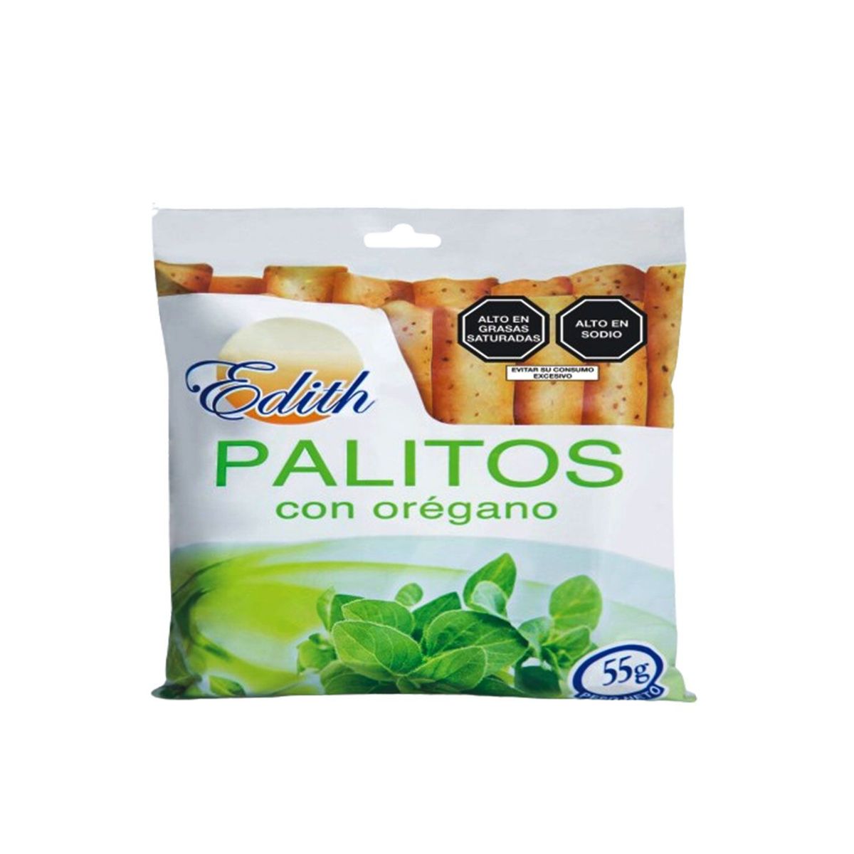 EDITH - Palitos Edith con Orégano Bolsa 55 g