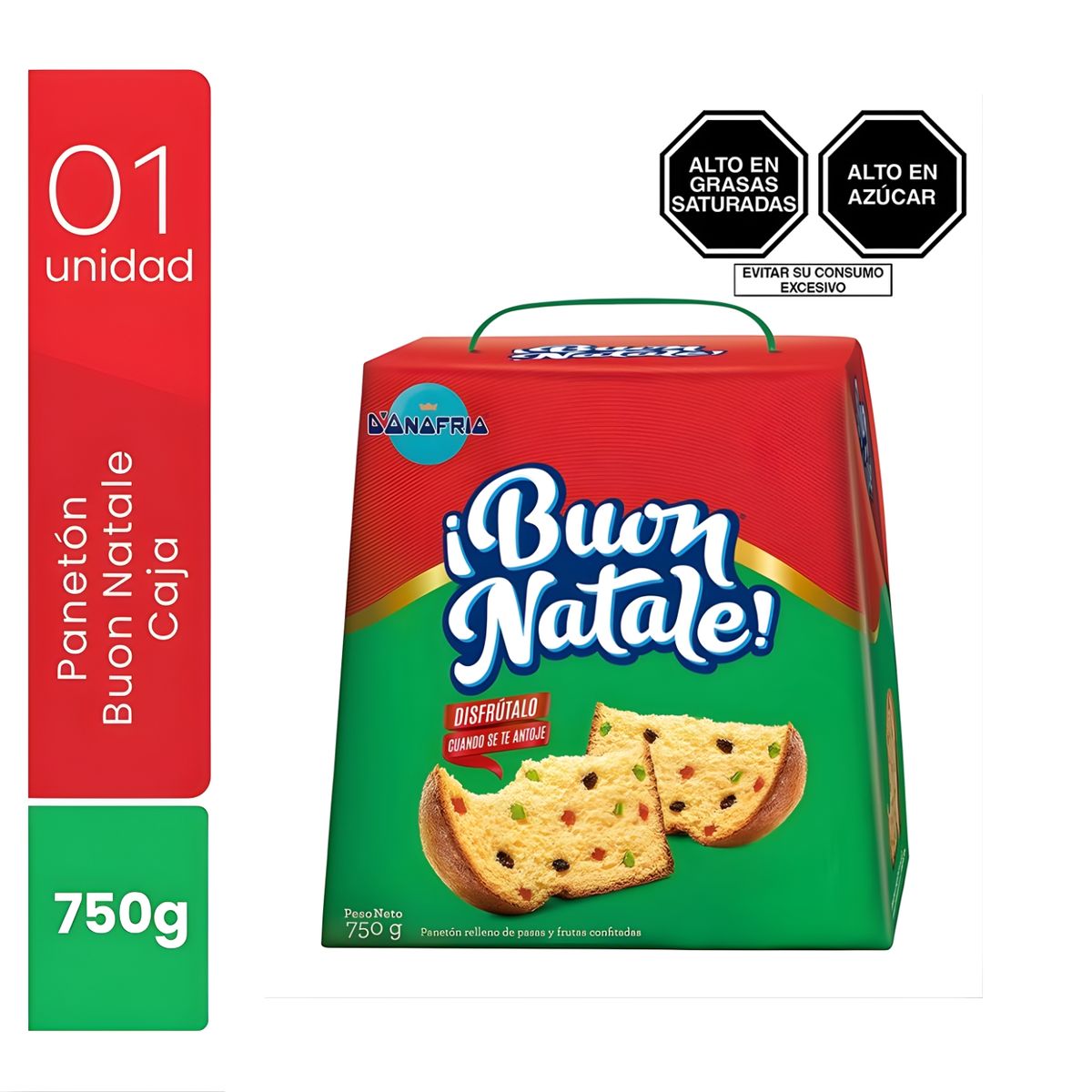 BUON NATALE - Panetón Buon Natale Caja 750 g