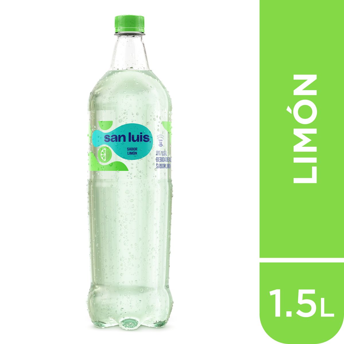SAN LUIS - Agua San Luis Limón Botella 1.5 L