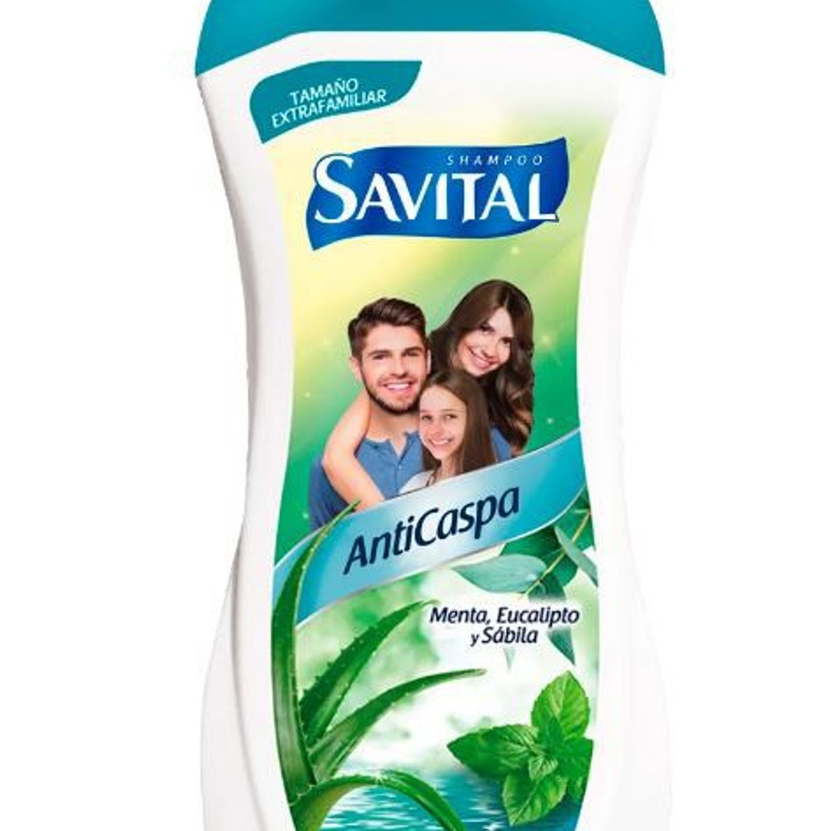 SAVITAL - Shampoo Savital Anti Caspa Menta Botella 510 mL