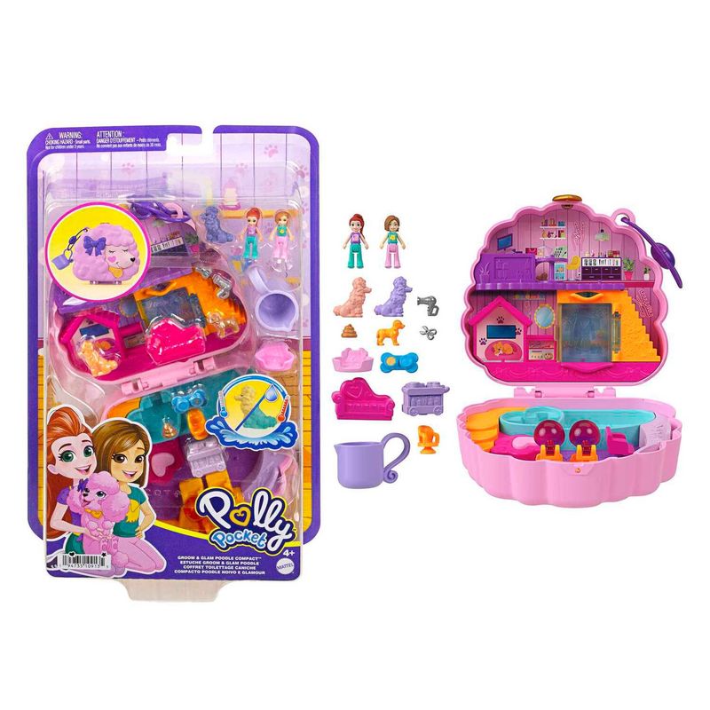  - Polly Pocket Compacto Spa de Poodle