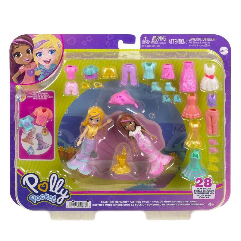  - Polly Pocket Set Paquete de Modas Grande