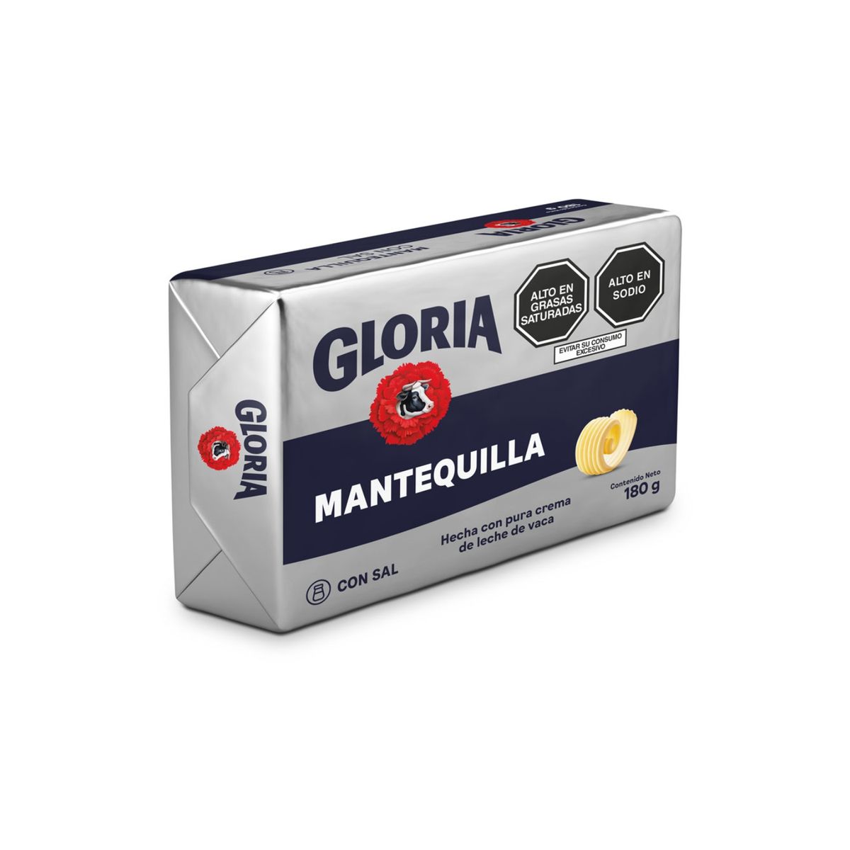 GLORIA - Mantequilla Con Sal 180 g