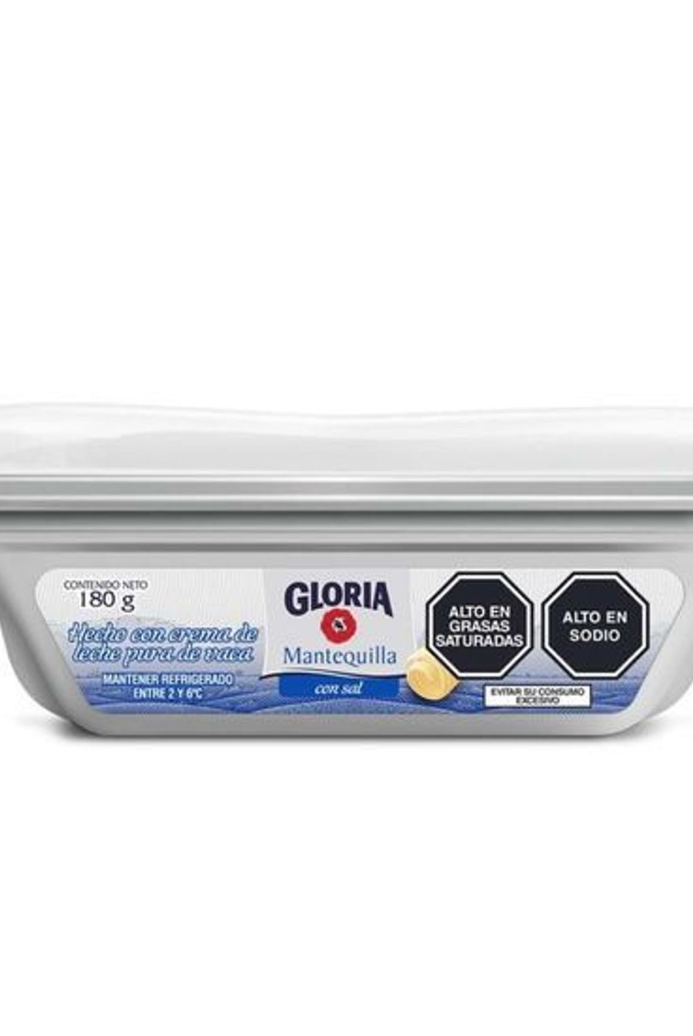 GLORIA - Mantequilla Gloria con Sal Envase 180 g