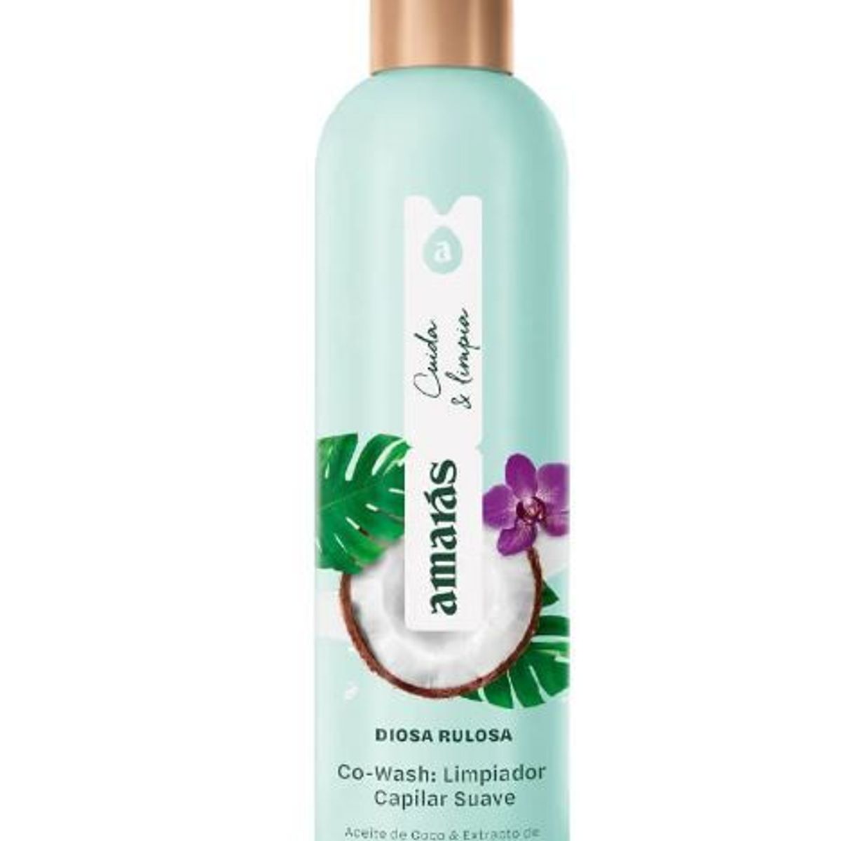AMARAS - CoWash Limpiador Capilar Amarás Diosa Ruolsa Botella 400 mL
