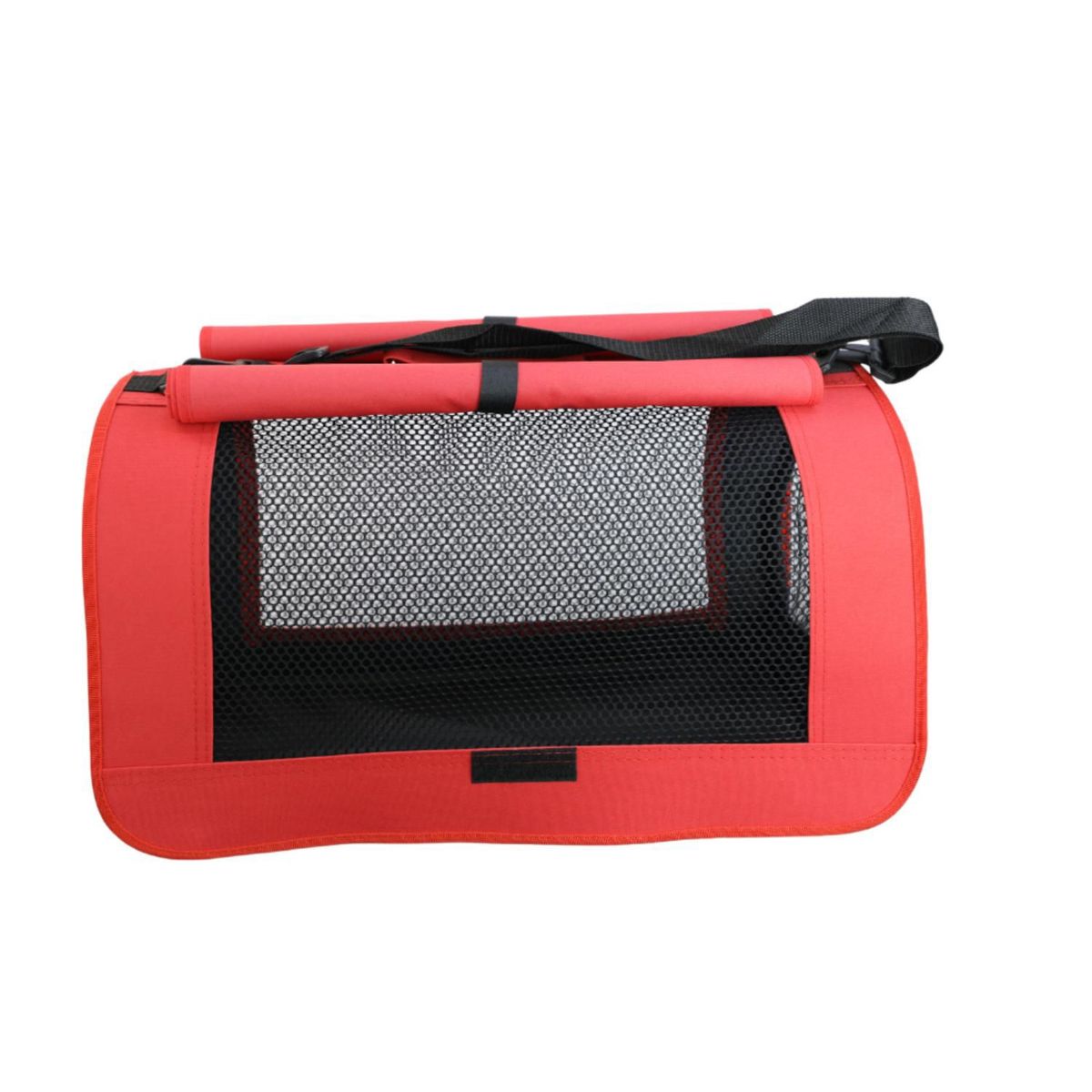 CLAWS PAWS - Transportador de Tela para Mascota Claws Paws Talla 4 Rojo 55x29x25 cm