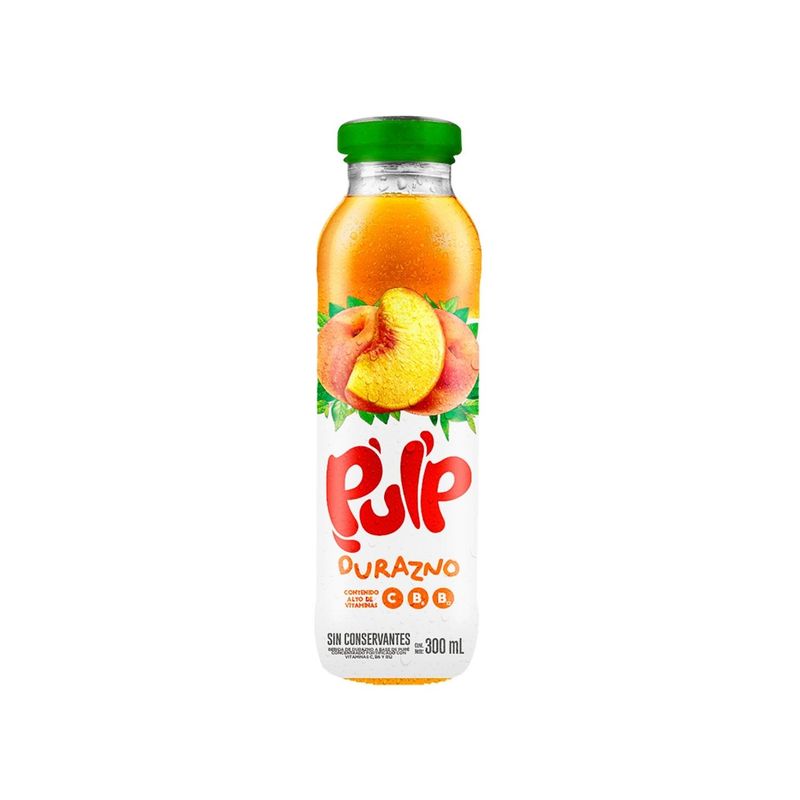 PULP - Jugo Pulp Durazno Botella 300 mL