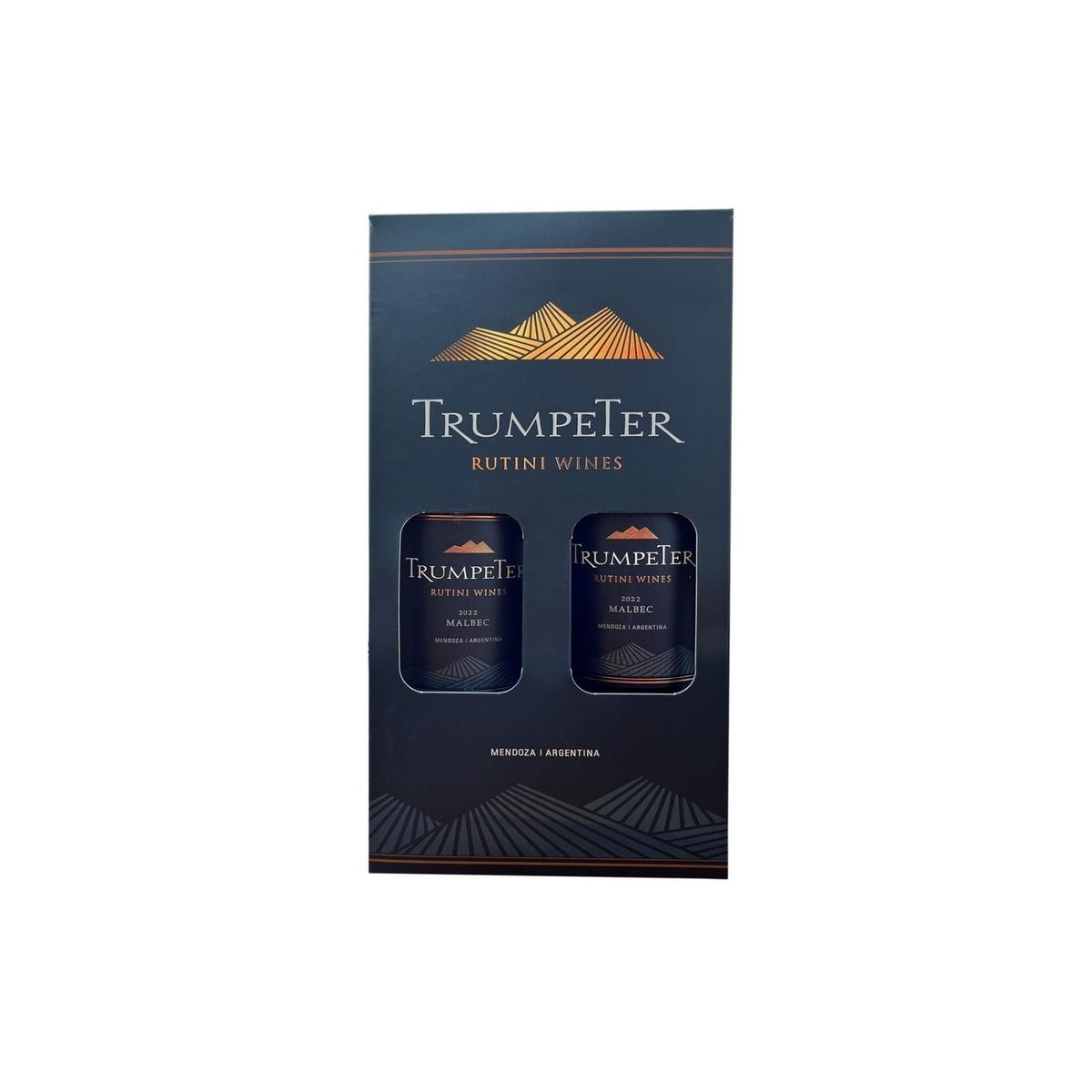 TRUMPETER - Vino Malbec Trumpeter Rutini Pack 2 Botellas 750 mL