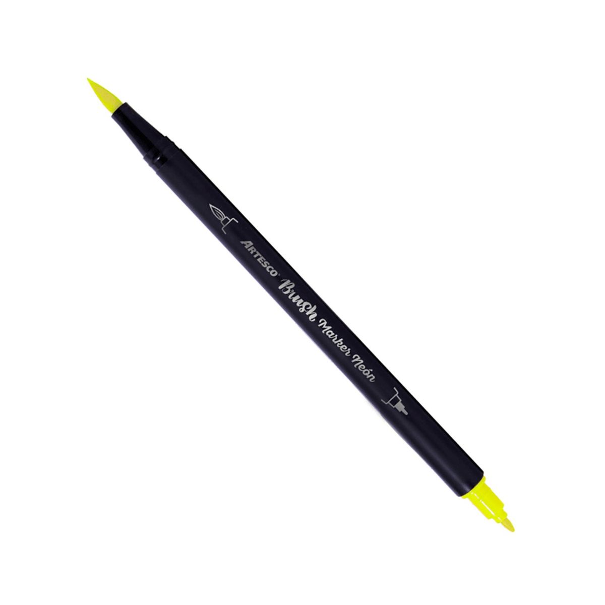 ARTESCO - Plumones Artesco Dual Brush Colores Metálico Neón Pastel Empaque 12 Und