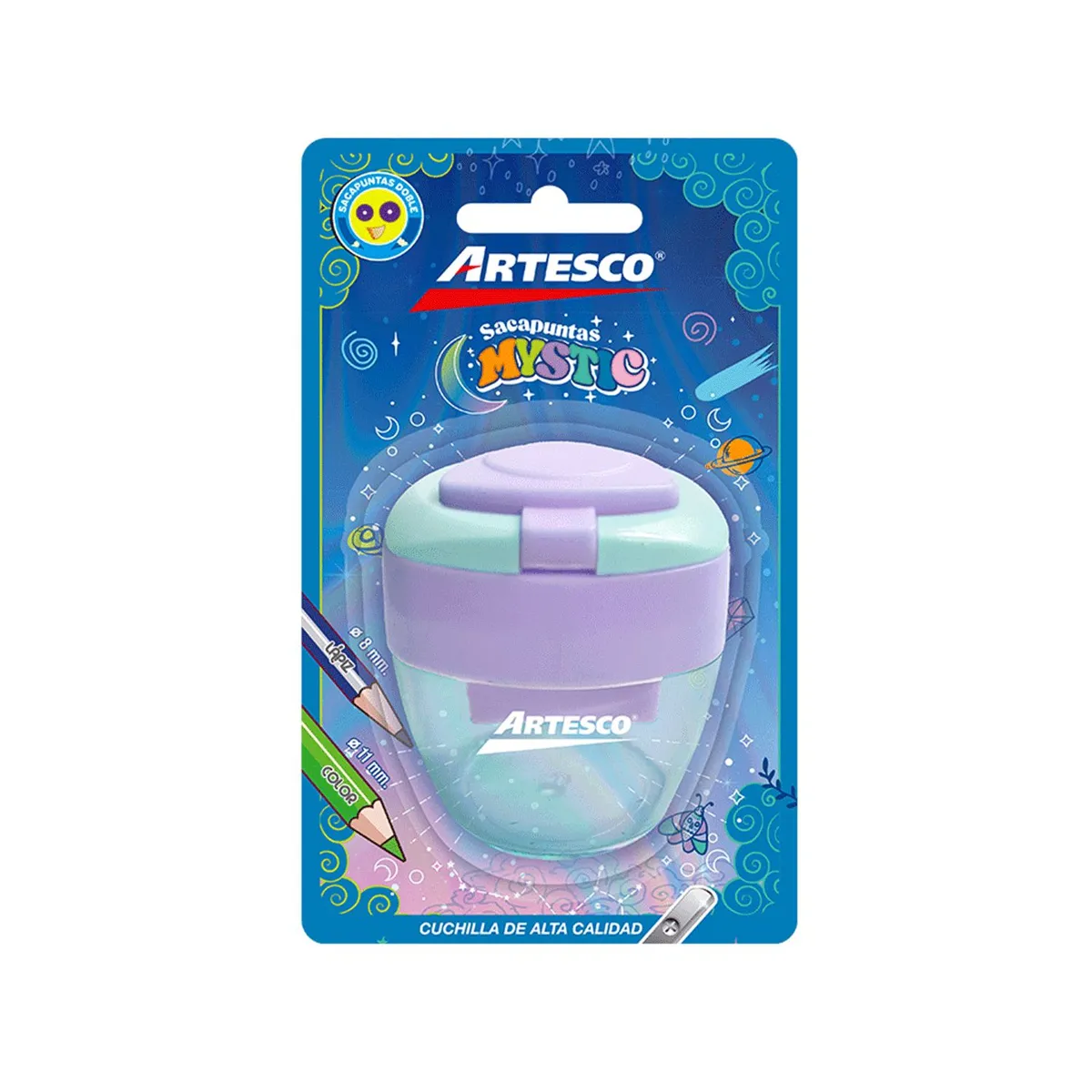 ARTESCO - Tajador Artesco Doble Punta Con Depósito