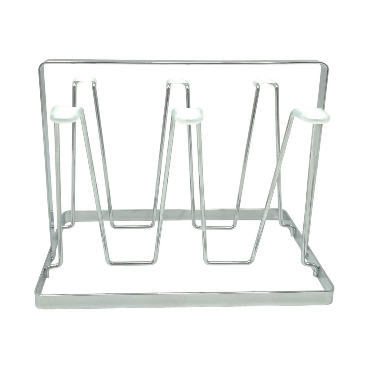 Casa Joven - Porta Vasos Cromado 23x17x13Cm