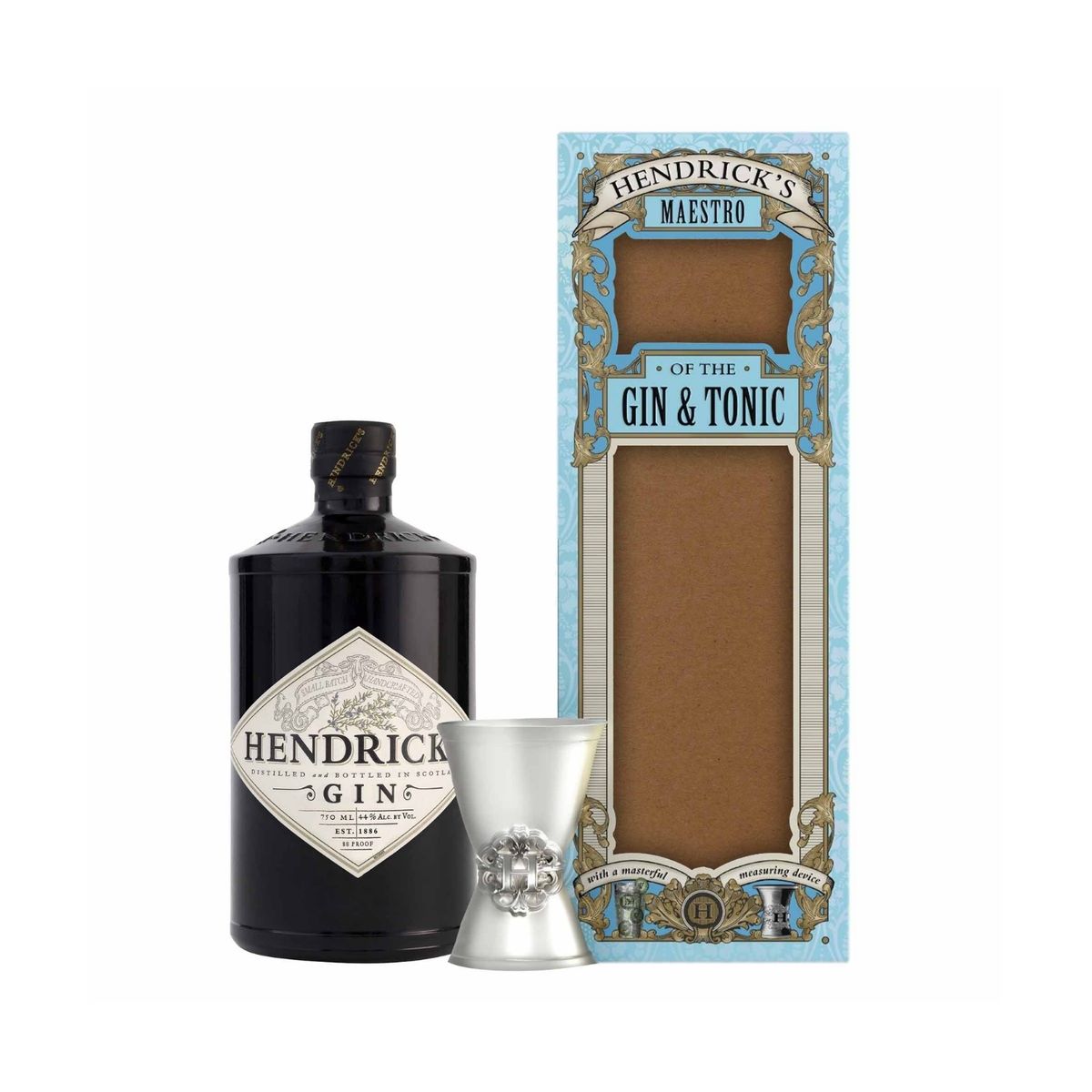 HENDRICKS - Gin Hendricks Jigger Botella 700 mL