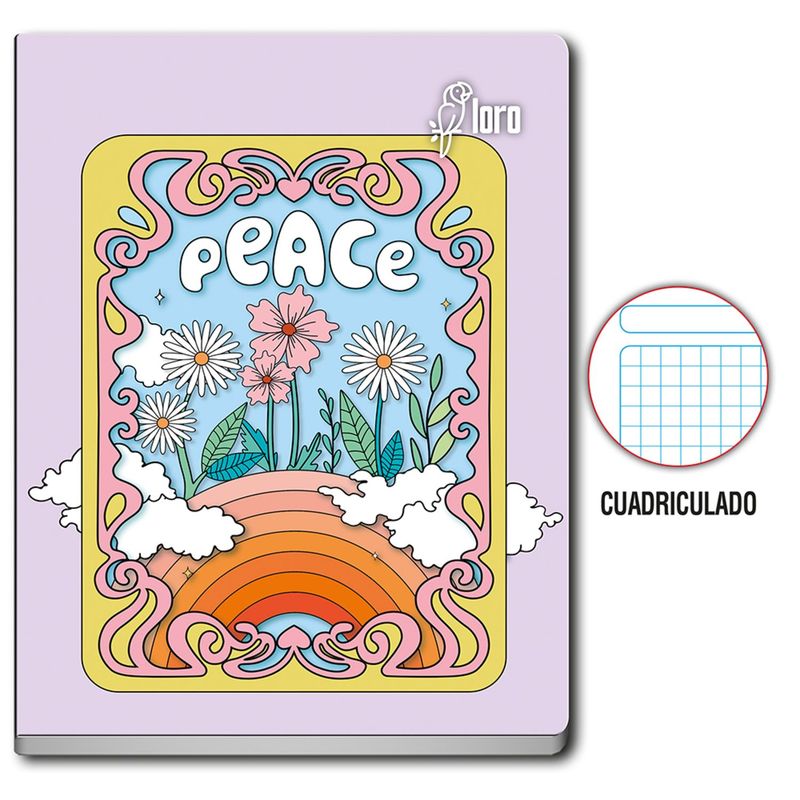 LORO - Cuaderno 84Hj Cdr Dis Secund Mujer Loro