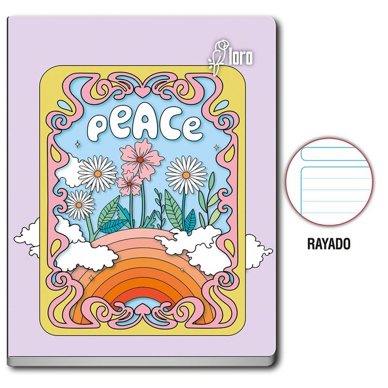 LORO - Cuaderno 84Hj Ray Dis Secund Mujer Loro