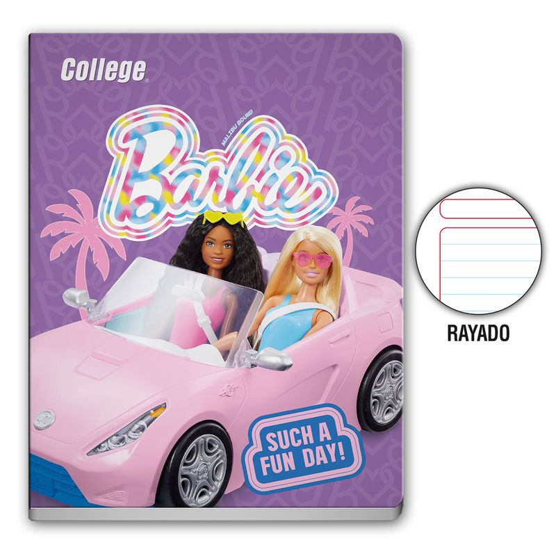 COLLEGE - Cuaderno de Luxe 80Hj (-) Barbie College (N)