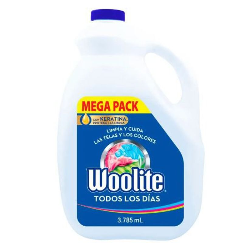 WOOLITE - Detergente Woolite Líquido Envase 3.785 L