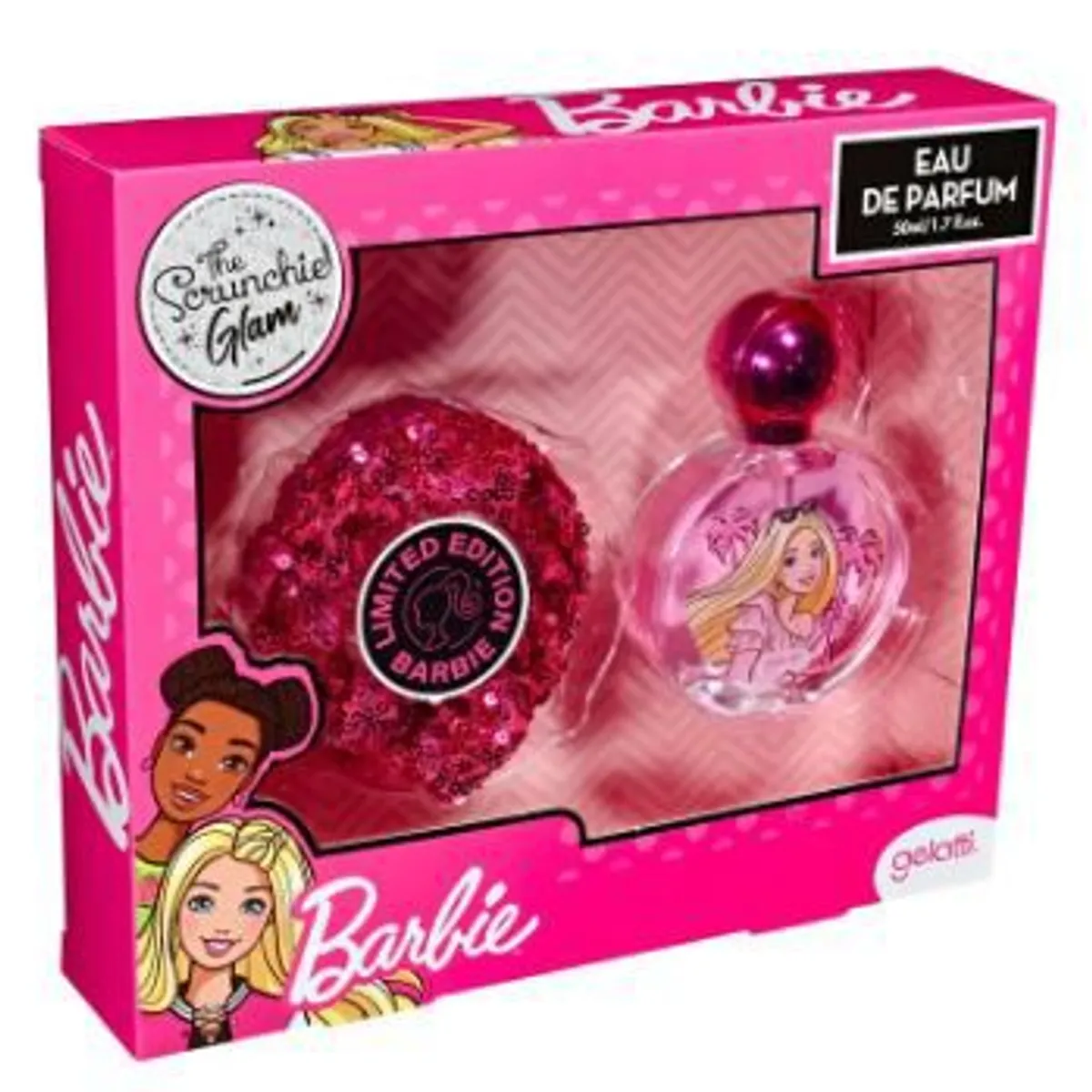 GELATTI - Set Gelatti Perfume 50 mL + Scrunchie Barbie