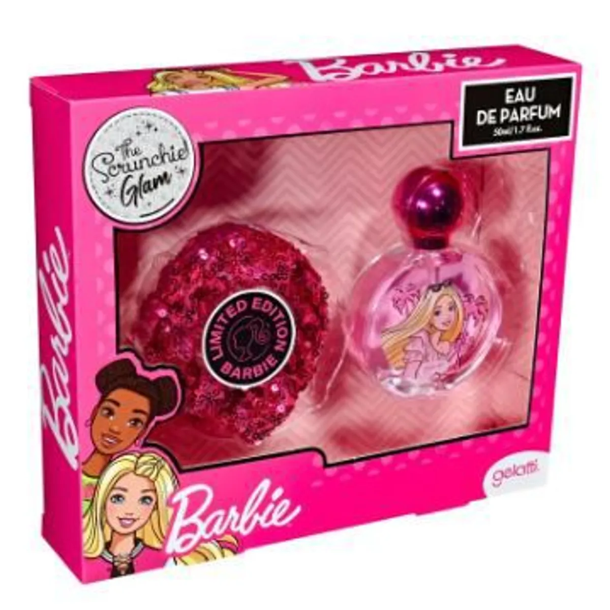 GELATTI - Set Gelatti Perfume 50 mL + Scrunchie Barbie
