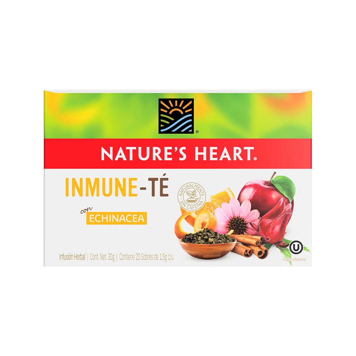 NATURES HEART - Infusión Natures Heart Inmune Té Caja 20 Sobres