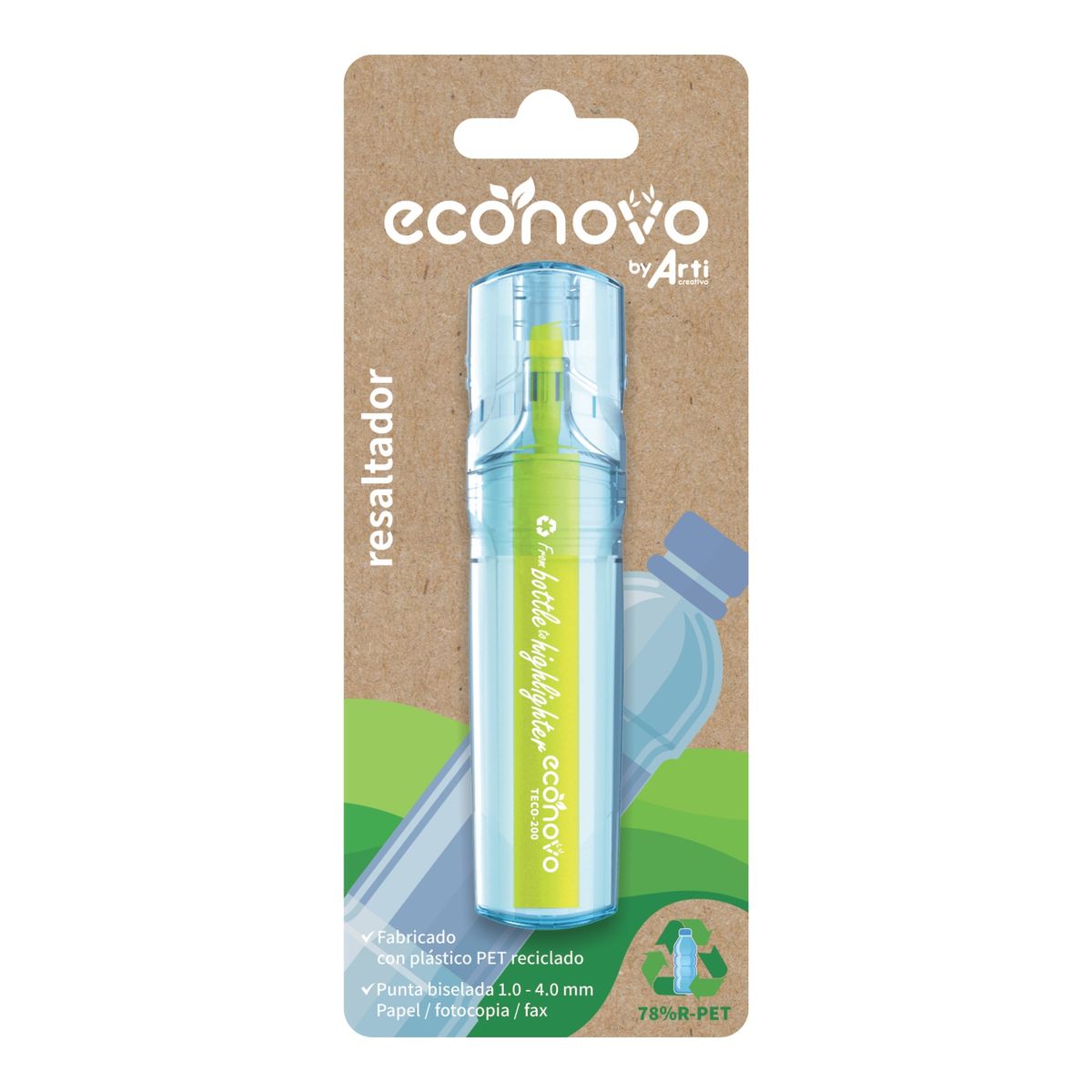 ECONOVO - Resaltador Eco Novo Amarillo
