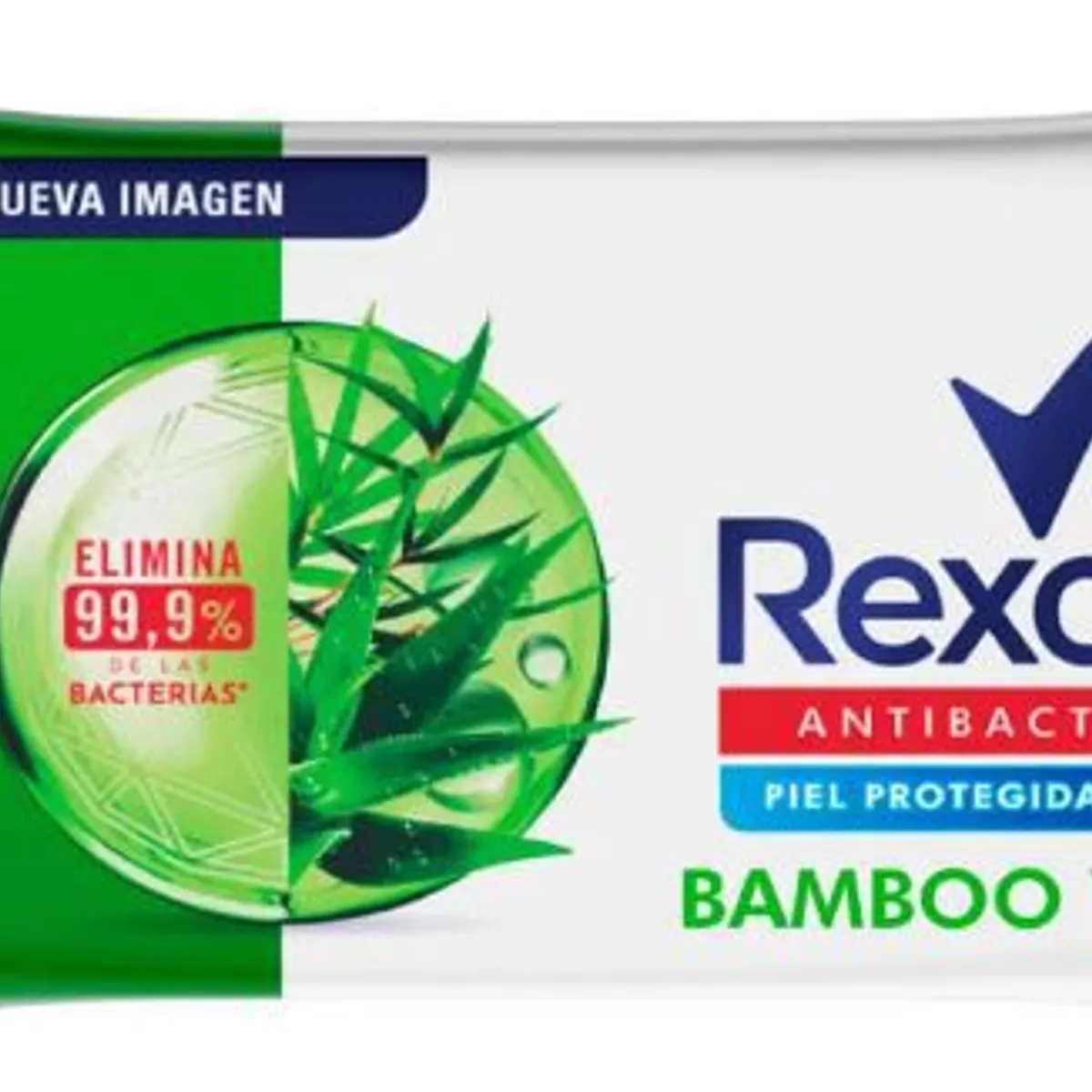 REXONA - Jabón de Tocador Rexona Antibacterial Bamboo y Aloe Empaque 3 Und