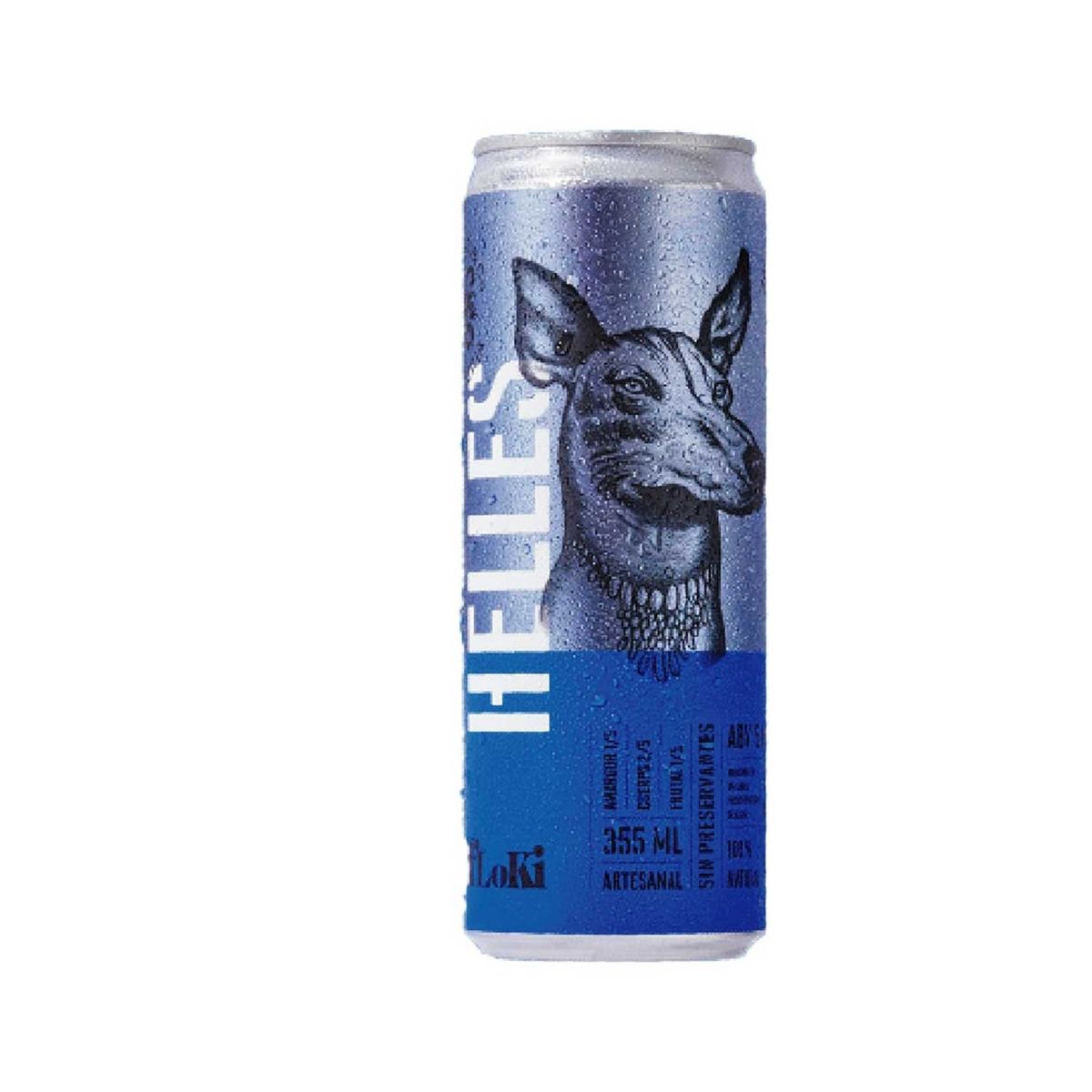 JACK VLED - Cerveza Jack Vled Floki Munich Helles Lata 355 mL
