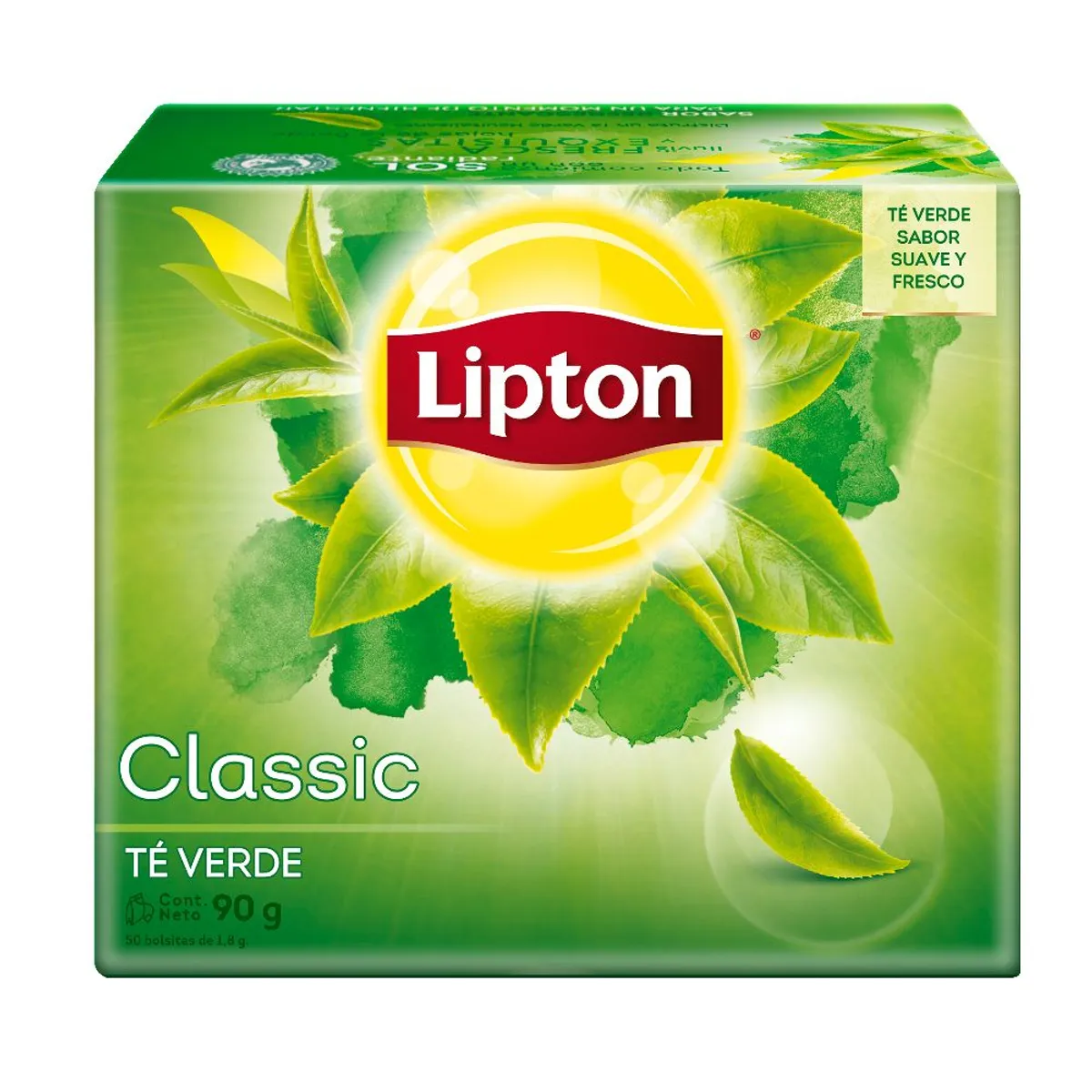 LIPTON - Infusión Lipton Té Verde Caja 50 Sobres