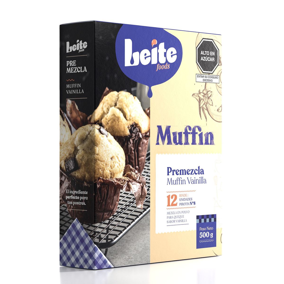  - Premezcla Muffin Leitefoods 500 g