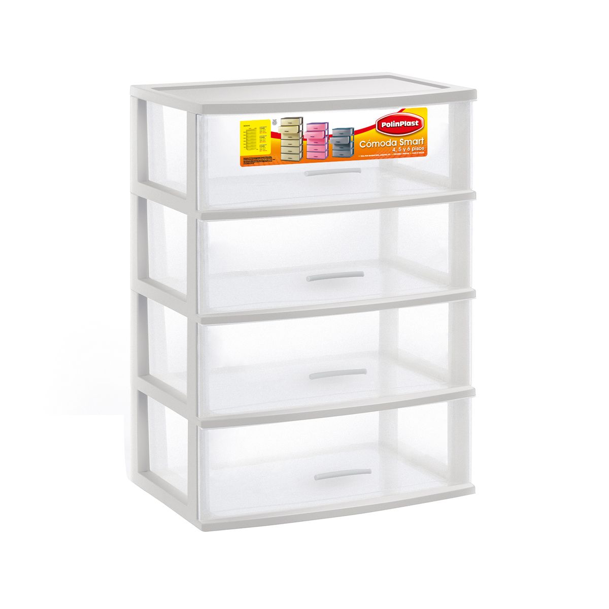 POLINPLAST - Cómoda Smart Nro 4 Polinplast