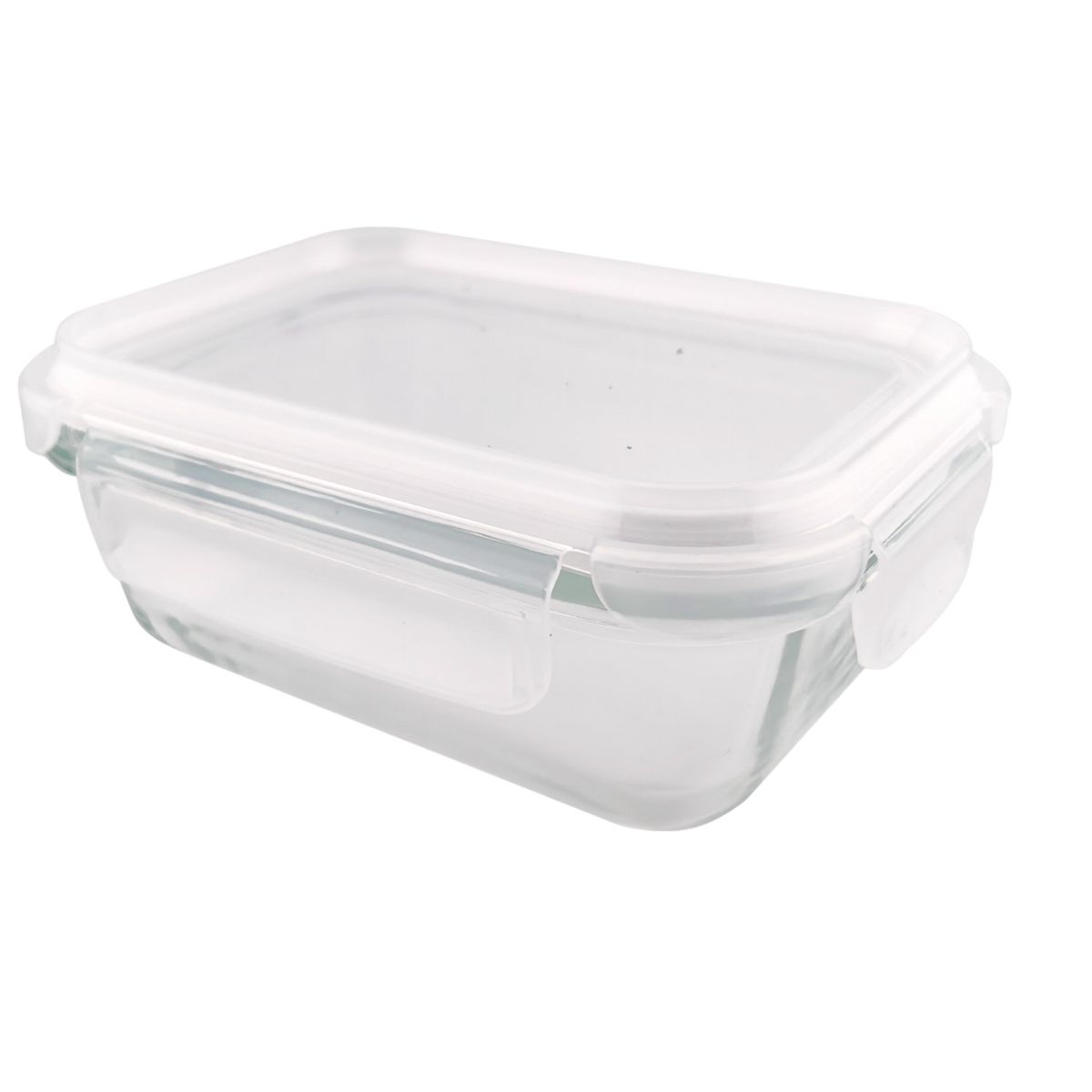 Precio Uno - Hermético Vidrio Rectangular 640 mL