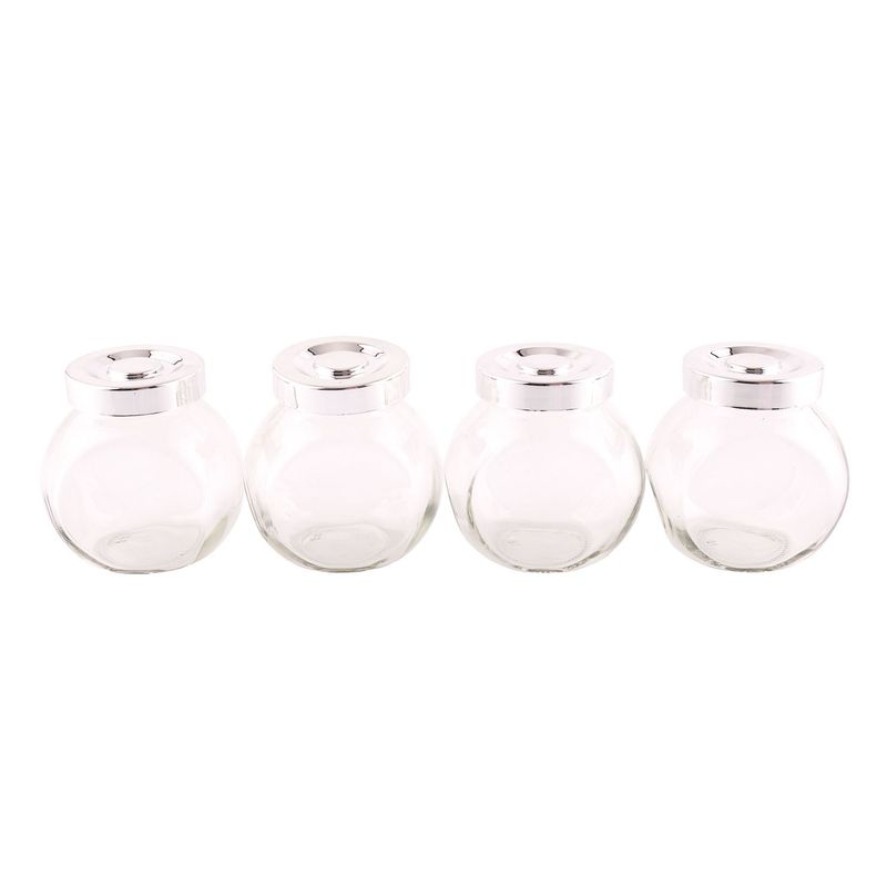 CASA JOVEN - Set x 4 Especiero Tapa Acero 220mL