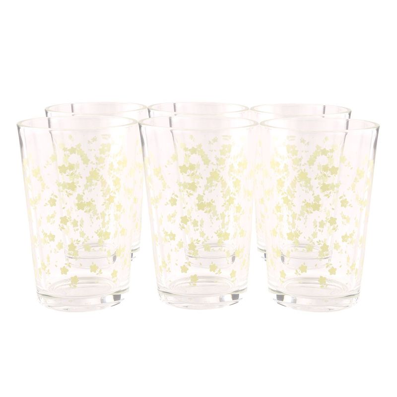 CASA JOVEN - Juego de Vasos 10 Oz x 6 Piezas Thais