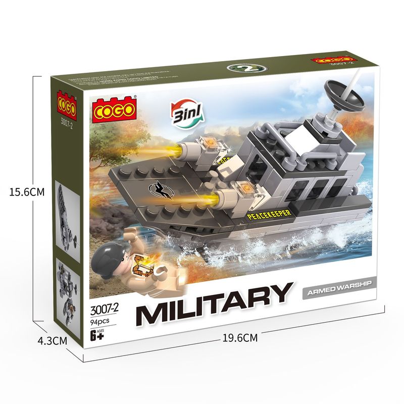  - Bloques Barco Militar 94 Pzs